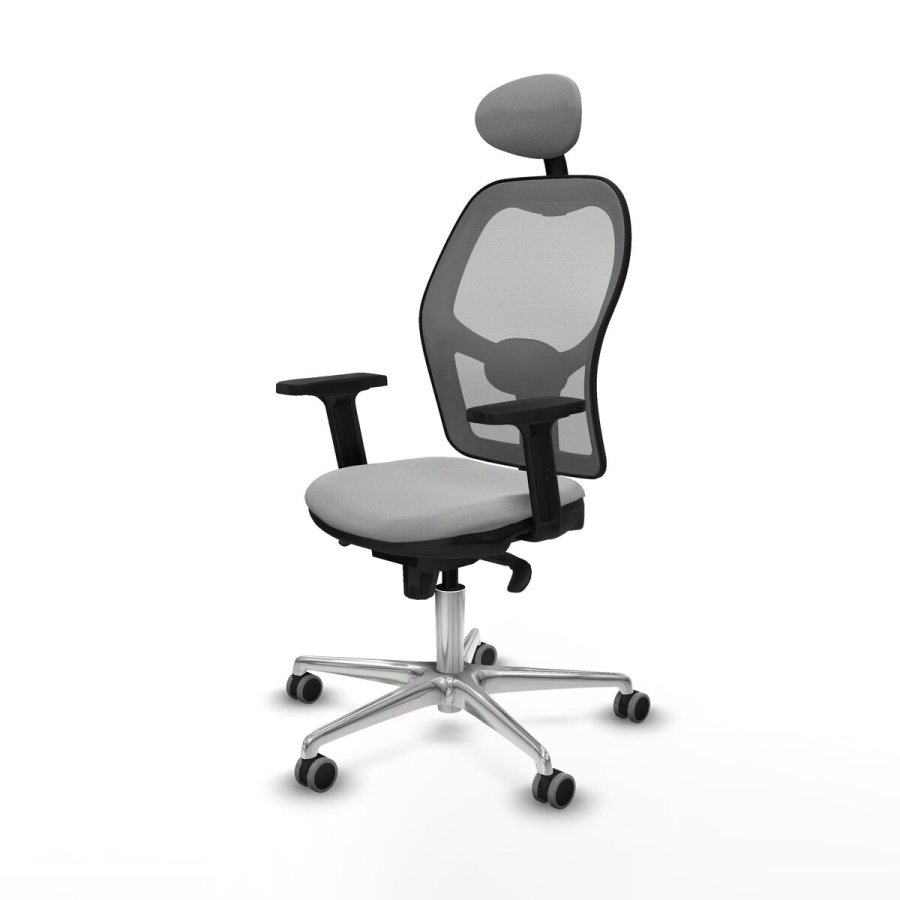 Kontorstol med hovedg�rde Jorquera Piqueras y Crespo 2D086G1 Lysegr� #2