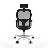 Kontorstol med hovedg�rde Jorquera Piqueras y Crespo 2D086N2 Lysegr� #5