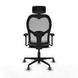 Kontorstol med hovedg�rde Jorquera Piqueras y Crespo 3D036G2 Lysegr� #5