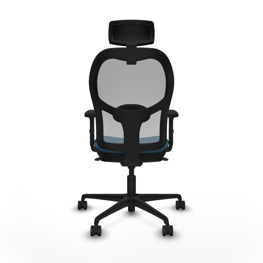 Kontorstol med hovedg�rde Jorquera Piqueras y Crespo 2D036N2 Gr� Petroleum gr�n #5