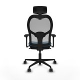 Kontorstol med hovedg�rde Jorquera Piqueras y Crespo 3D036N2 Gr� Petroleum gr�n #5