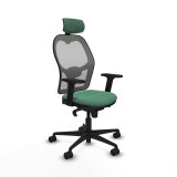 Kontorstol med hovedg�rde Piqueras y Crespo 2D036N2 Smaragdgr�n #1