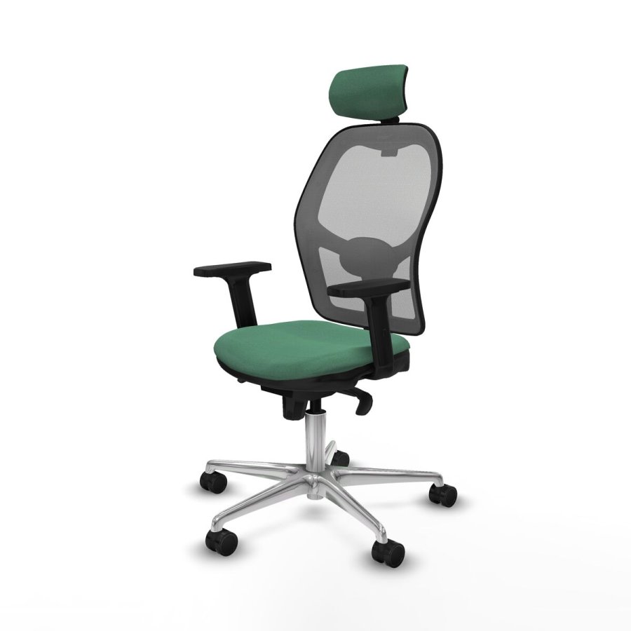 Kontorstol med hovedg�rde Piqueras y Crespo 2D086N2 Smaragdgr�n #2