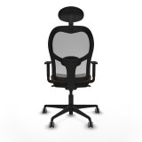 Kontorstol med hovedg�rde Jorquera Piqueras y Crespo 1D036G1 Gr� M�rkebrun #4