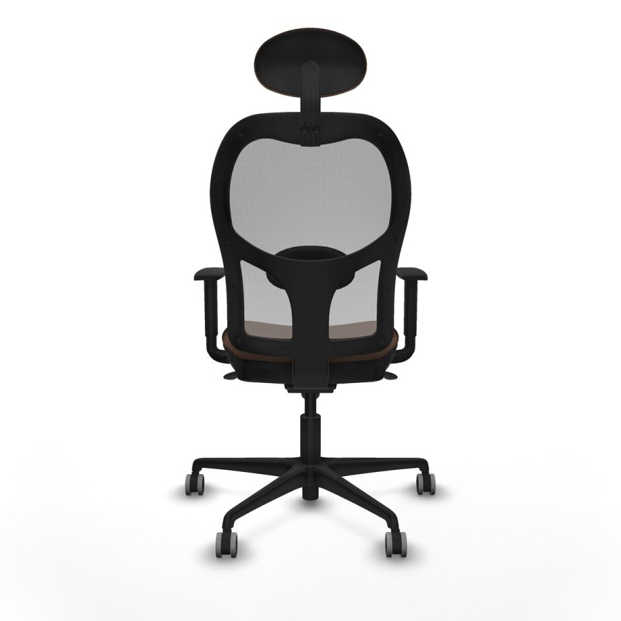 Kontorstol med hovedg�rde Jorquera Piqueras y Crespo 1D036G1 Gr� M�rkebrun #4