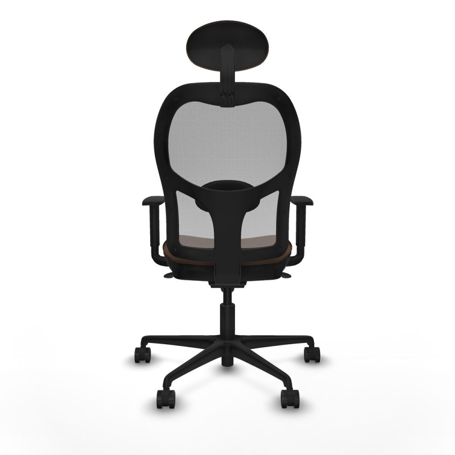 Kontorstol med hovedg�rde Jorquera Piqueras y Crespo 1D036N1 Gr� M�rkebrun #5