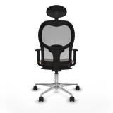 Kontorstol med hovedg�rde Jorquera Piqueras y Crespo 1D086N1 Gr� M�rkebrun #5