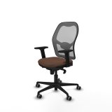 Kontorstol Piqueras y Crespo 2D036G0 Gr� M�rkebrun #2