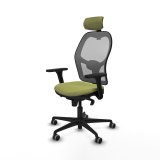 Kontorstol med hovedg�rde Piqueras y Crespo 3D036G2 Gr�n #2