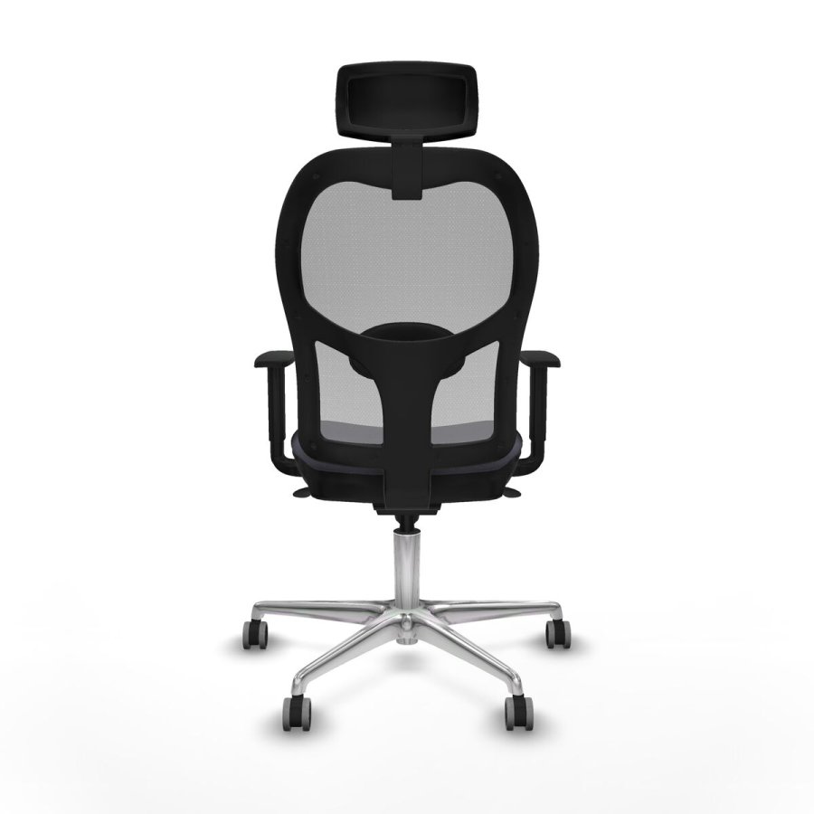 Kontorstol med hovedg�rde Piqueras y Crespo 1D086G2 M�rkegr� #5