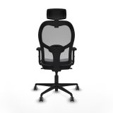 Kontorstol med hovedg�rde Piqueras y Crespo 2D036G2 M�rkegr� #5