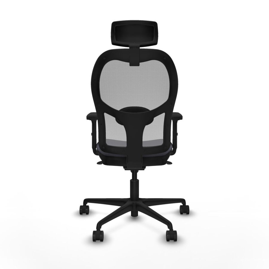 Kontorstol med hovedg�rde Piqueras y Crespo 2D036N2 M�rkegr� #4