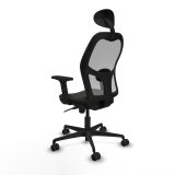 Kontorstol med hovedg�rde Piqueras y Crespo 2D036N1 Sort #4