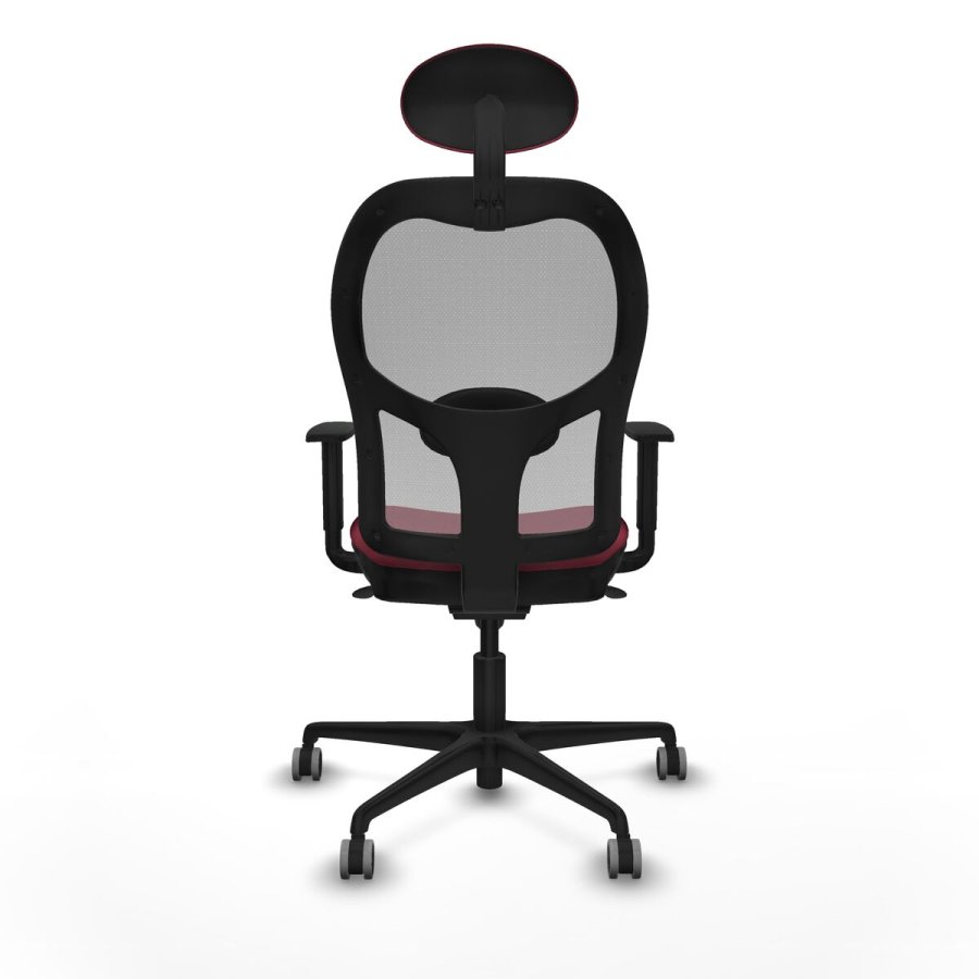 Kontorstol med hovedg�rde Jorquera Piqueras y Crespo 1D036G1 R�dbrun #5