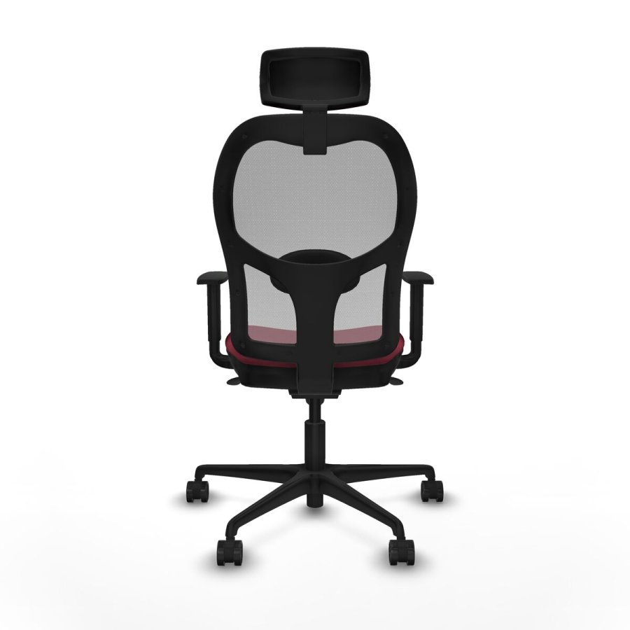 Kontorstol med hovedg�rde Piqueras y Crespo 1D036N2 R�dbrun #4