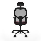 Kontorstol med hovedg�rde Jorquera Piqueras y Crespo 2D036N1 R�dbrun #5