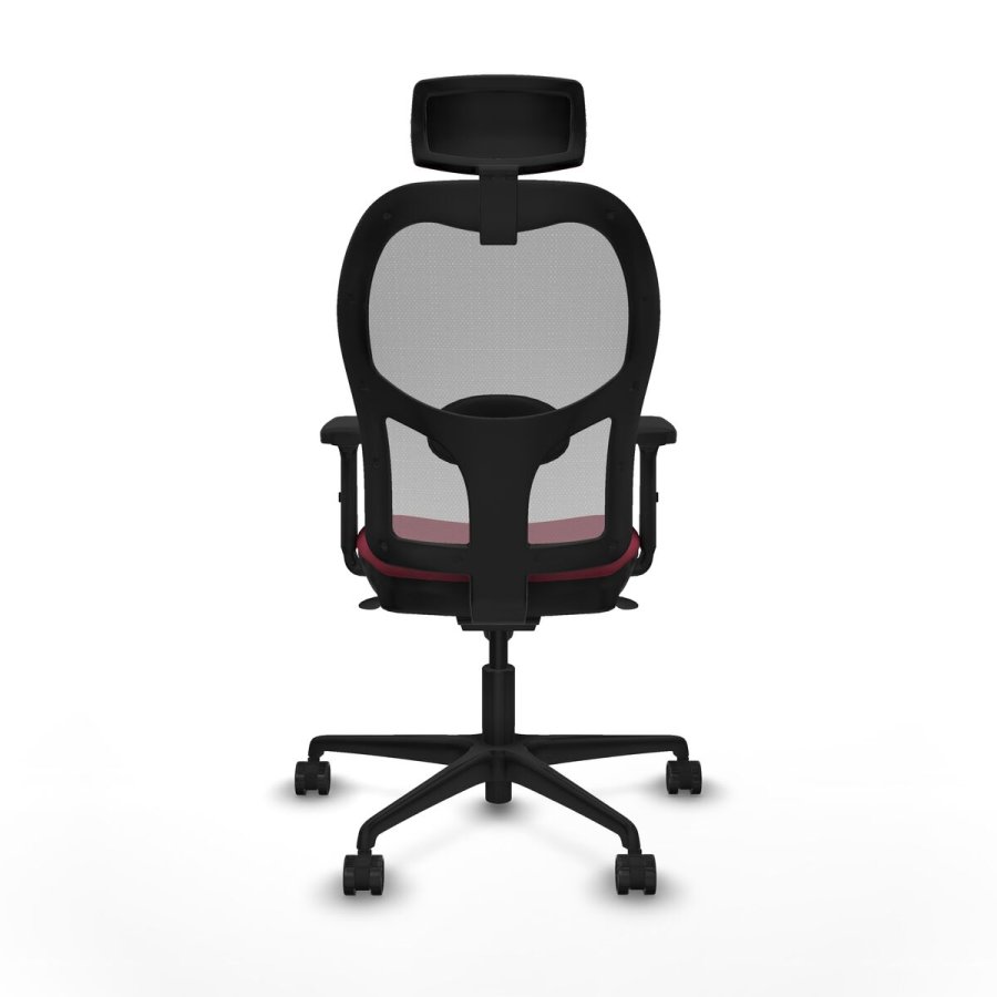 Kontorstol med hovedg�rde Jorquera Piqueras y Crespo 2D036N2 R�dbrun #5