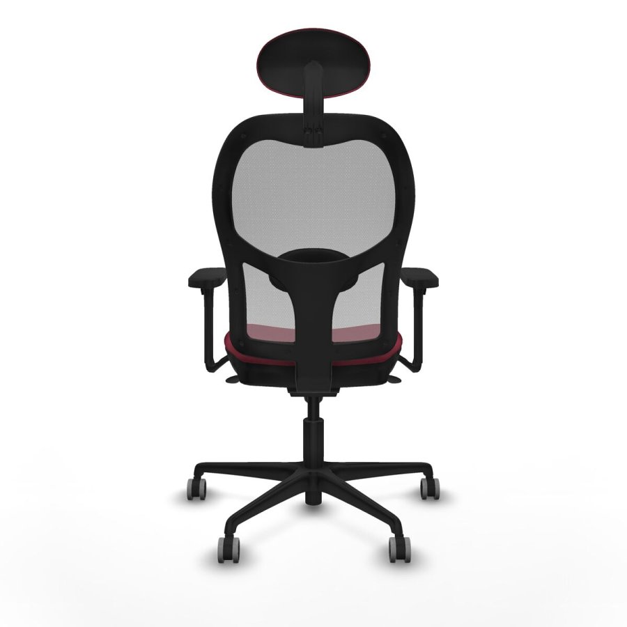 Kontorstol med hovedg�rde Jorquera Piqueras y Crespo 3D036G1 R�dbrun #5