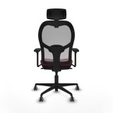 Kontorstol med hovedg�rde Jorquera Piqueras y Crespo 3D036G2 R�dbrun #5