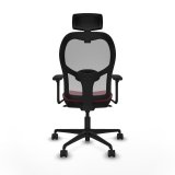 Kontorstol med hovedg�rde Jorquera Piqueras y Crespo 3D036N2 R�dbrun #5