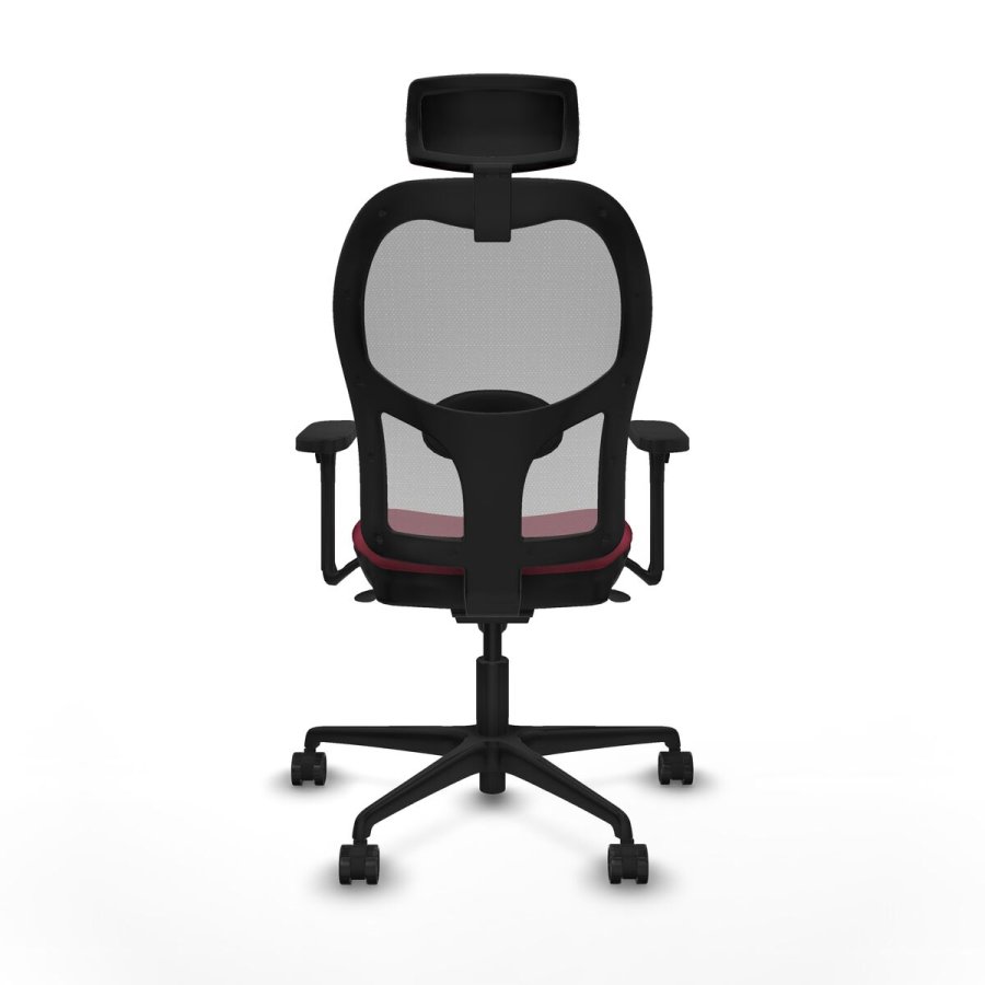 Kontorstol med hovedg�rde Jorquera Piqueras y Crespo 3D036N2 R�dbrun #5