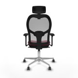 Kontorstol med hovedg�rde Jorquera Piqueras y Crespo 3D086G2 R�dbrun #3