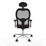 Kontorstol med hovedg�rde Jorquera Piqueras y Crespo 3D086N1 R�dbrun #5