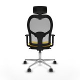 Kontorstol med hovedg�rde Jorquera Piqueras y Crespo 1D086N2 Gul #5