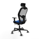 Kontorstol med hovedg�rde Jorquera Piqueras y Crespo 1D036G2 Bl� #4