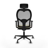 Kontorstol med hovedg�rde Jorquera Piqueras y Crespo 1D036G2 Fl�defarvet #5