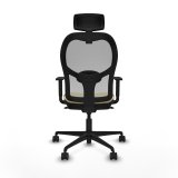 Kontorstol med hovedg�rde Jorquera Piqueras y Crespo 1D036N2 Fl�defarvet #5