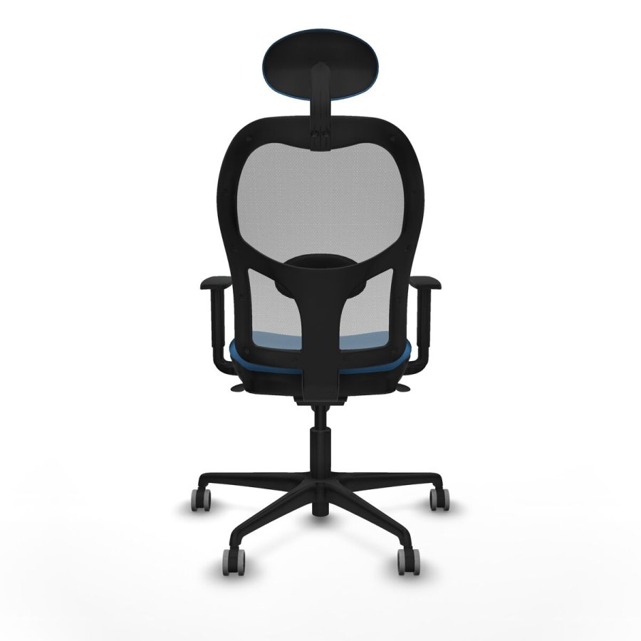 Kontorstol med hovedg�rde Jorquera Piqueras y Crespo 1D036G1 Lysebl� #5