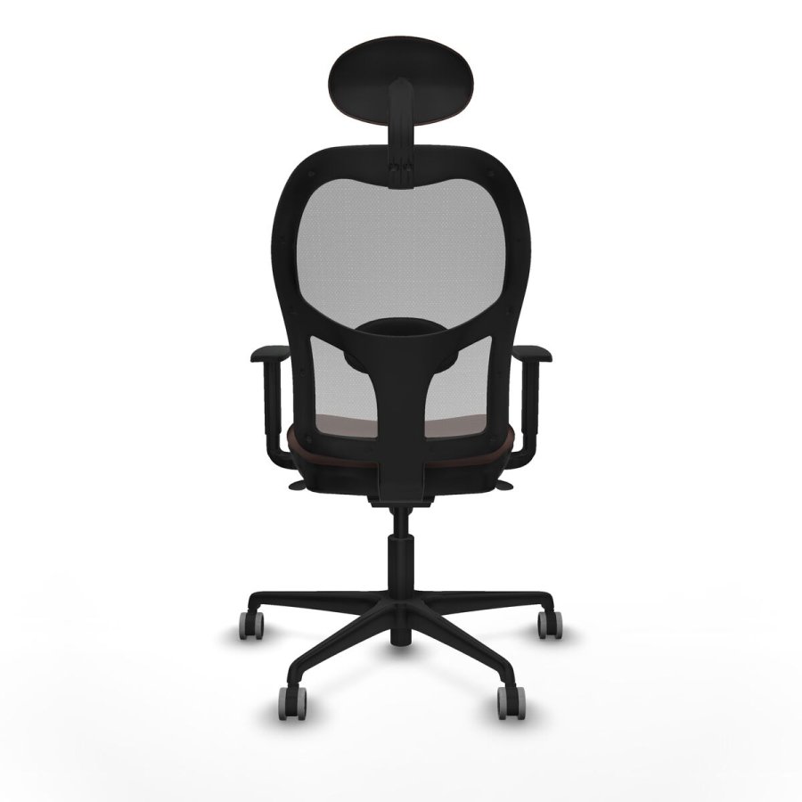 Kontorstol med hovedg�rde Jorquera Piqueras y Crespo 1D036G1 Gr� M�rkebrun #5