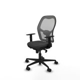 Kontorstol Piqueras y Crespo 1D036N0 M�rkegr� #2