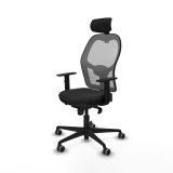 Kontorstol med hovedg�rde Jorquera Piqueras y Crespo 1D036G2 Sort #2