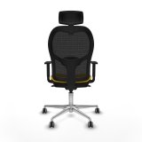 Kontorstol med hovedg�rde Jorquera Piqueras y Crespo 1D086G2 Gul #5