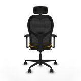 Kontorstol med hovedg�rde Jorquera Piqueras y Crespo 3D036N2 Gul #5