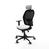 Kontorstol med hovedg�rde Piqueras y Crespo 1D036G2 Hvid #2