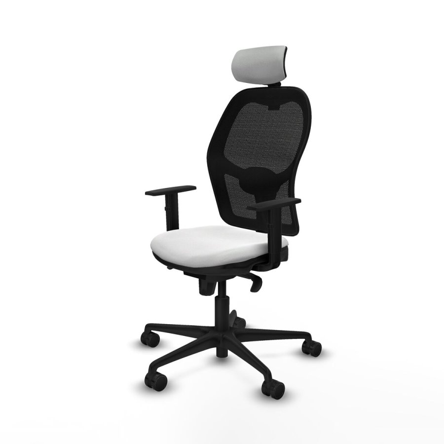 Kontorstol med hovedg�rde Piqueras y Crespo 1D036N2 Hvid #2