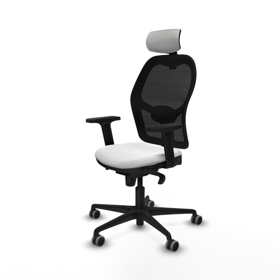 Kontorstol med hovedg�rde Piqueras y Crespo 2D036G2 Hvid #2