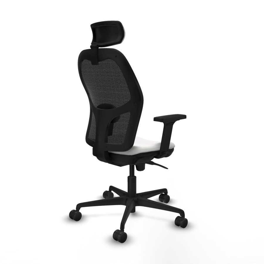 Kontorstol med hovedg�rde Piqueras y Crespo 2D036N2 Hvid #6