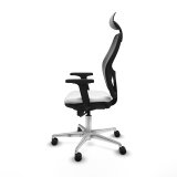 Kontorstol med hovedg�rde Piqueras y Crespo 2D086N1 Hvid #3