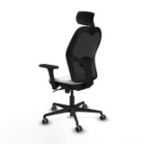 Kontorstol med hovedg�rde Piqueras y Crespo 3D036G2 Hvid #4