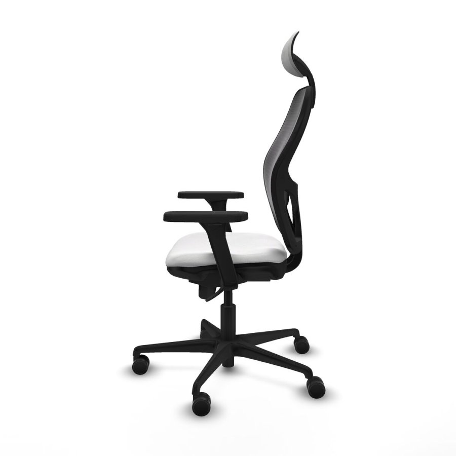 Kontorstol med hovedg�rde Piqueras y Crespo 3D036N1 Hvid #3