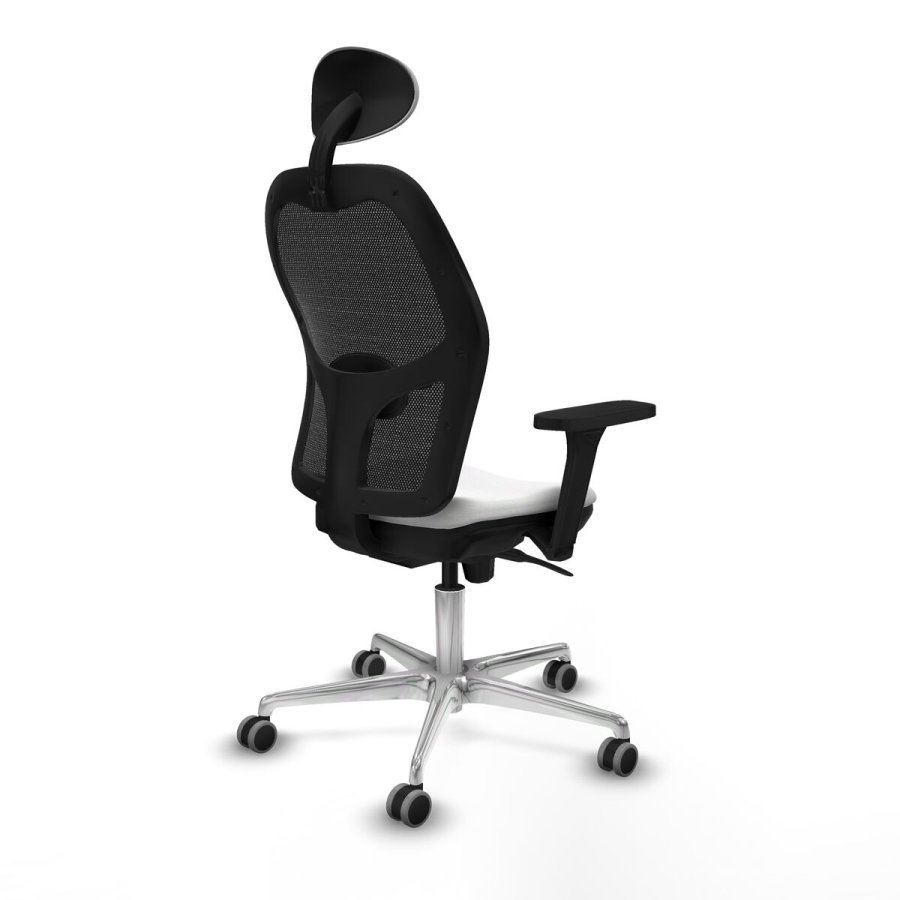 Kontorstol med hovedg�rde Piqueras y Crespo 3D086G1 Hvid #6