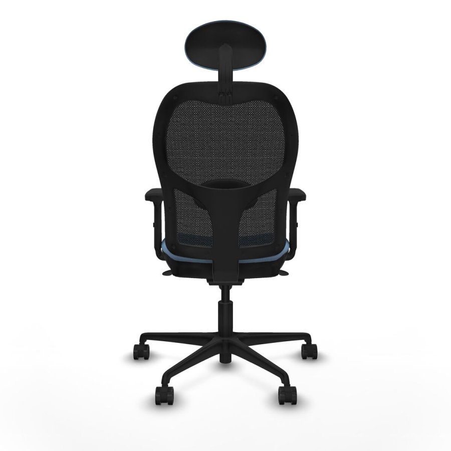 Kontorstol med hovedg�rde Jorquera Piqueras y Crespo 2D036N1 Himmelbl� #5