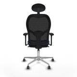 Kontorstol med hovedg�rde Jorquera Piqueras y Crespo 3D086G1 Marinebl� #5