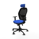 Kontorstol med hovedg�rde Jorquera Piqueras y Crespo 1D036G2 Bl� #2