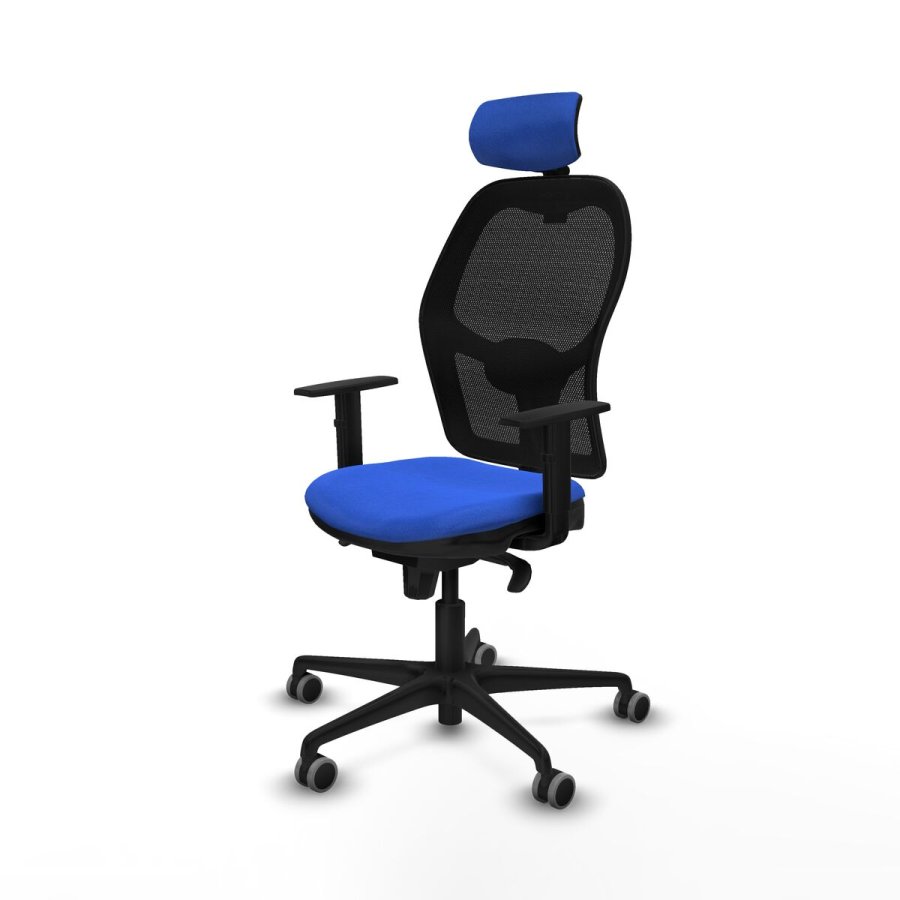 Kontorstol med hovedg�rde Jorquera Piqueras y Crespo 1D036G2 Bl� #2