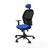 Kontorstol med hovedg�rde Jorquera Piqueras y Crespo 1D036N1 Bl� #3